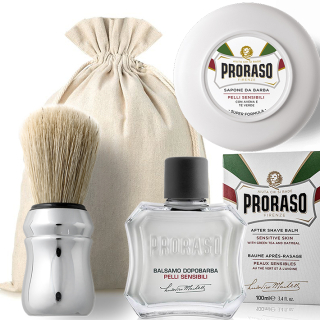 Štetka na holenie Proraso Pennello Da Barba s prírodnými štetinami